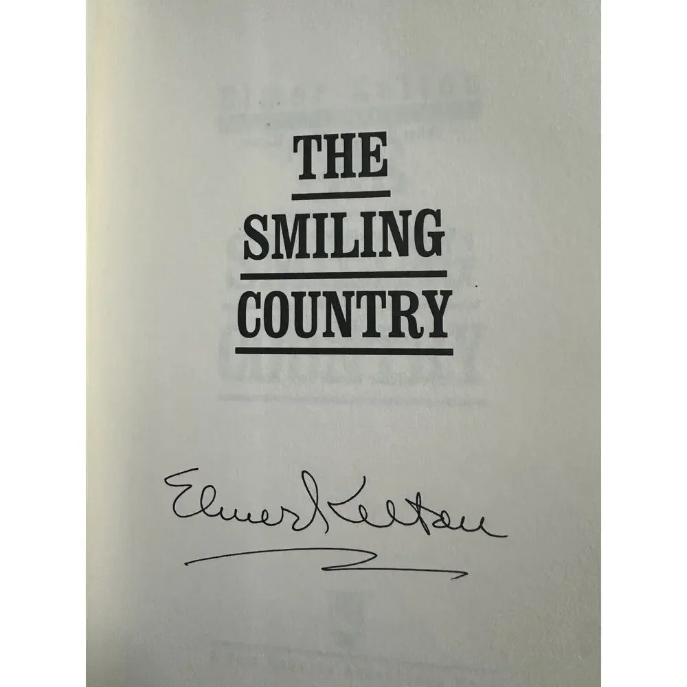 Elmer Kelton / The Smiling Country signed‎ 1st Edition 1998